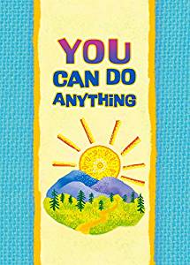 You Can Do Anything Little Keepsake Book (LKB134) HB - Blue Mountain Arts